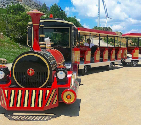 无轨电动观光火车